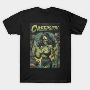 Creepshow Textured Vintage Art T-Shirt